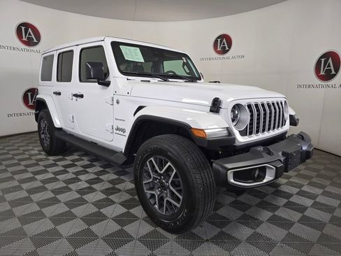 Used 2024 Jeep Wrangler Sahara w/ Technology Group image 1