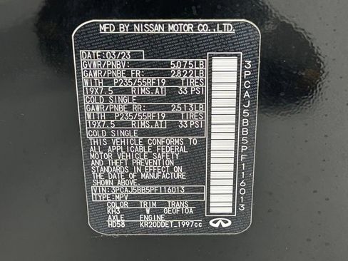 Used 2023 INFINITI QX50 Luxe AWD/4WD image 42