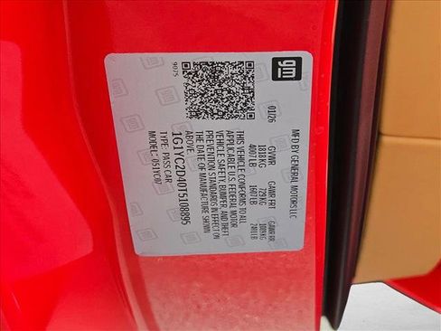 New 2026 Chevrolet Corvette Stingray Premium Cpe w/ 3LT image 19