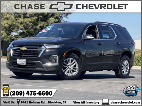 Certified 2023 Chevrolet Traverse LT w/ Rear Camera Mirror Package AWD/4WD image 1