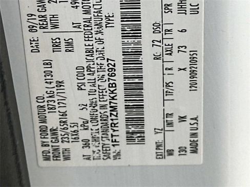 Used 2019 Ford Transit 250 130 Low Roof image 29