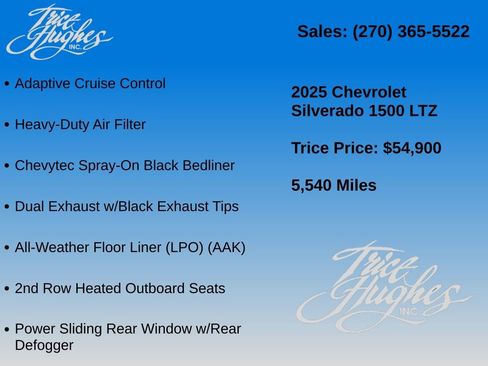 Used 2025 Chevrolet Silverado 1500 LTZ w/ LTZ Premium Package AWD/4WD image 26