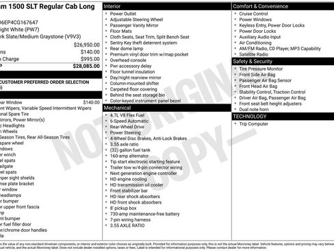 Used 2012 RAM 1500 Classic SLT RWD image 3