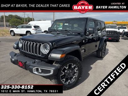 Used 2024 Jeep Wrangler Sahara w/ Technology Group