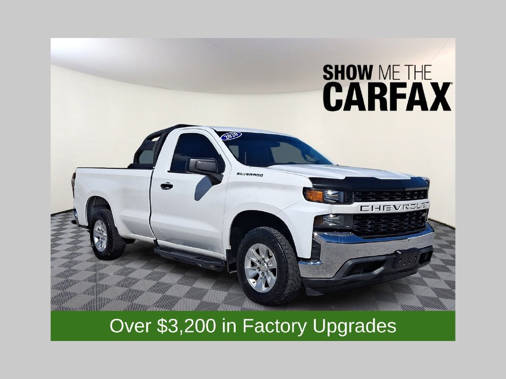 Used 2020 Chevrolet Silverado 1500 W/T w/ WT Fleet Convenience Package RWD image 1
