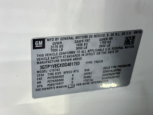 Used 2014 GMC Sierra 1500 SLT w/ SLT Crew Cab Value Package RWD image 20
