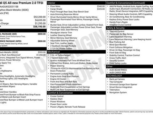 Certified 2025 Audi Q5 Premium w/ Convenience Package AWD/4WD image 2