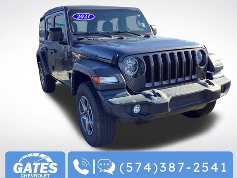Used 2021 Jeep Wrangler Unlimited Sport AWD/4WD image 1