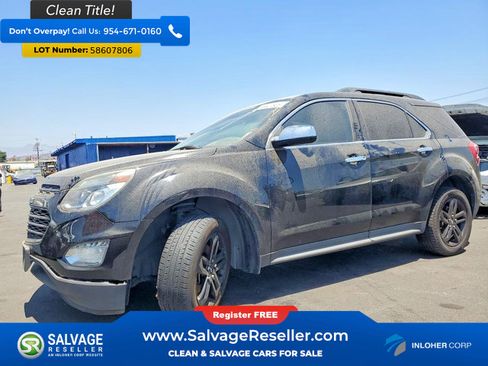 Used 2017 Chevrolet Equinox LT w/ Midnight Edition FWD image 1
