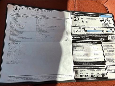 Certified 2023 Mercedes-Benz C 300 4MATIC Sedan image 22