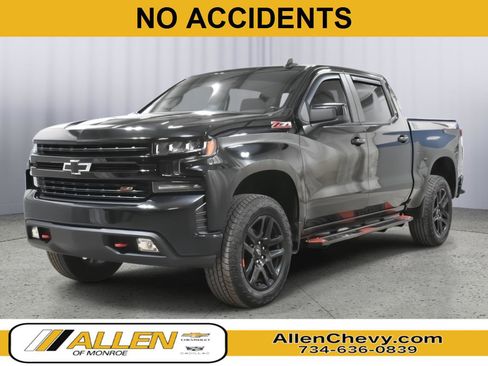 Used 2022 Chevrolet Silverado 1500 LT Trail Boss w/ Bed Protection Package AWD/4WD image 1