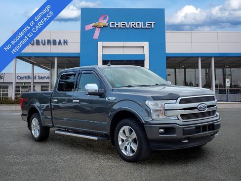 Used 2018 Ford F150 Platinum w/ Technology Package AWD/4WD image 3