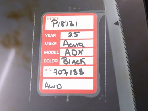 Certified 2025 Acura ADX AWD image 26