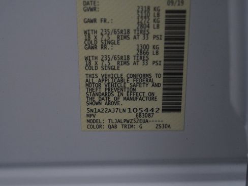 Used 2020 Nissan Murano S image 54