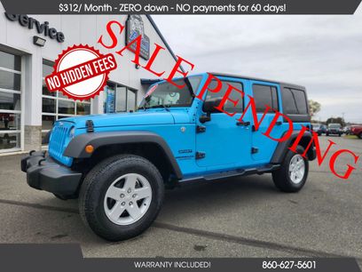Used 2017 Jeep Wrangler Unlimited Sport w/ Quick Order Package 24S