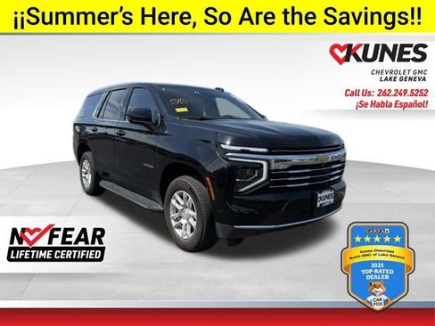 Used 2025 Chevrolet Tahoe LT AWD/4WD image 1