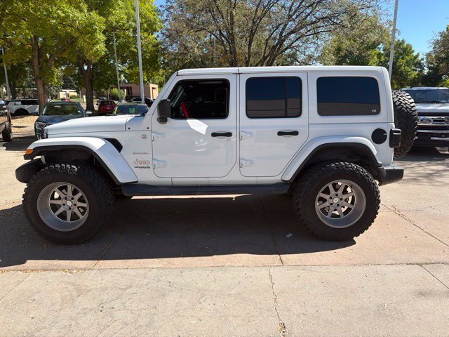 Used 2020 Jeep Wrangler Unlimited Sahara w/ Uconnect 4C Nav & Sound Group AWD/4WD image 3
