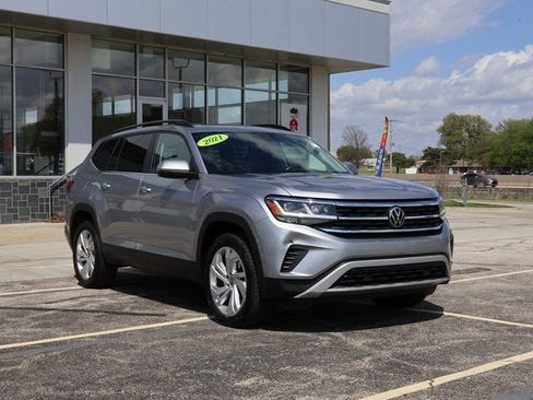 Used 2021 Volkswagen Atlas SE w/ Panoramic Sunroof Package AWD/4WD image 1