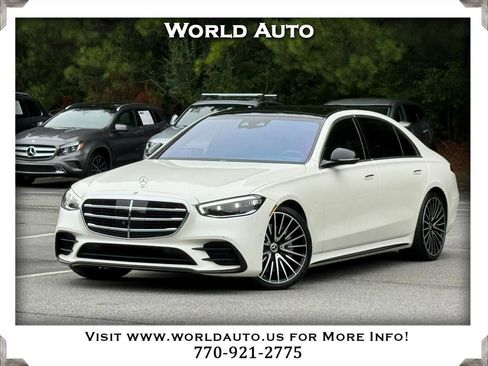 Used 2022 Mercedes-Benz S 580 4MATIC Sedan w/ AMG Line Package image 1