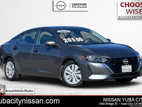 Certified 2025 Nissan Sentra S FWD image 1