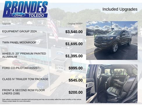Used 2023 Ford Explorer XLT w/ Equipment Group 202A AWD/4WD image 6