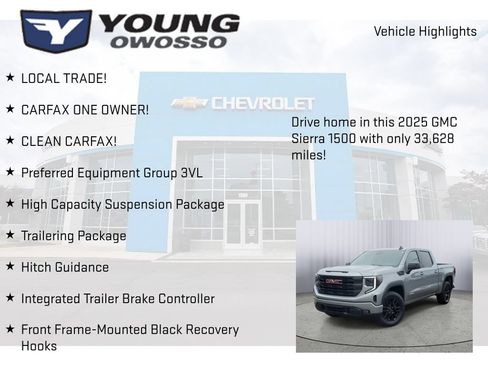 Certified 2025 GMC Sierra 1500 Elevation AWD/4WD image 7