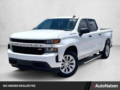 Used 2022 Chevrolet Silverado 1500 Custom RWD image 1