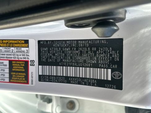 Used 2020 Toyota Avalon XSE w/ All Weather Liner Package FWD image 30