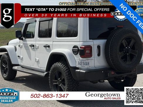 Used 2021 Jeep Wrangler Unlimited Sahara AWD/4WD image 29