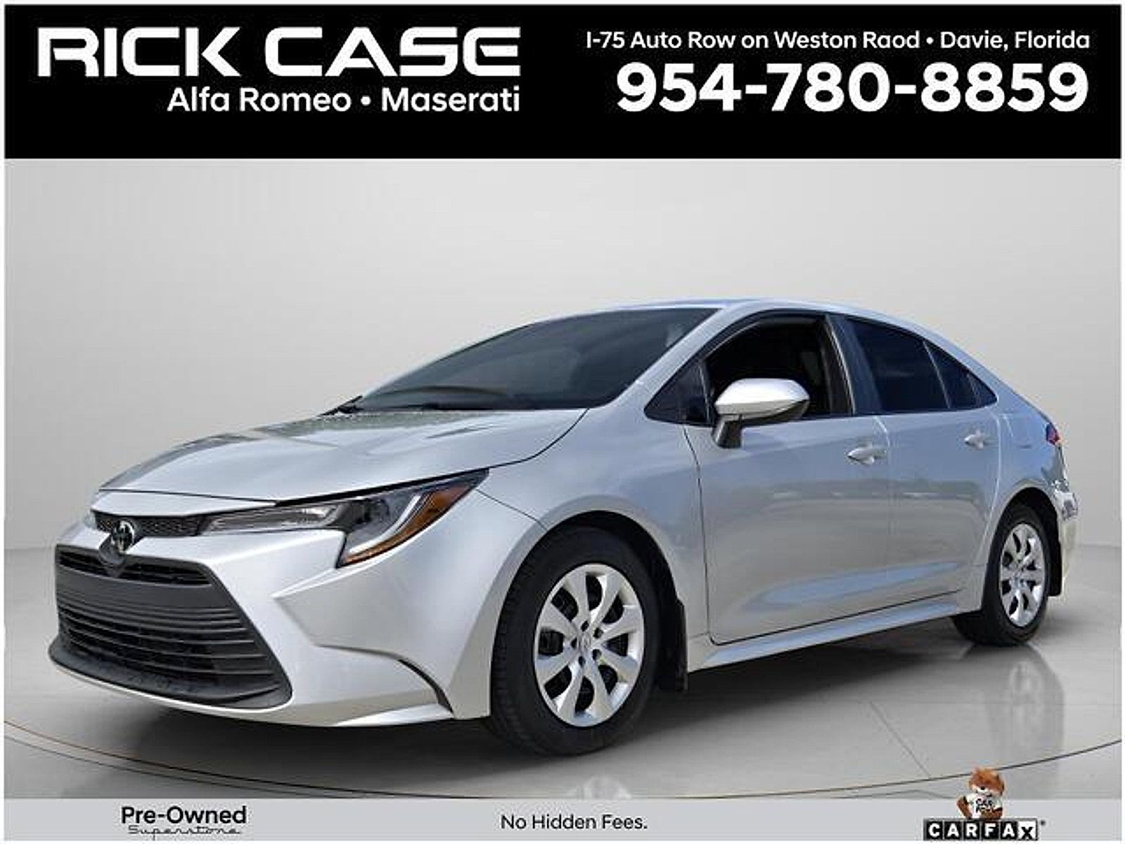 Used 2026 Toyota Corolla LE FWD image 1