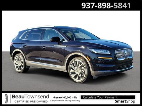 Certified 2022 Lincoln Nautilus Reserve w/ Equipment Group 201A image 1