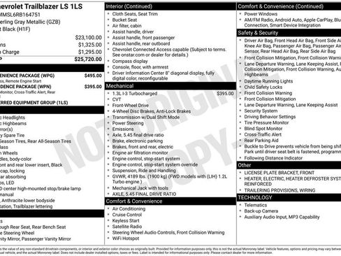 Used 2024 Chevrolet TrailBlazer LS w/ LS Convenience Package FWD image 41