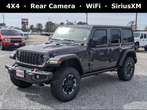 Used 2024 Jeep Wrangler Unlimited Rubicon w/ Technology Group AWD/4WD image 2
