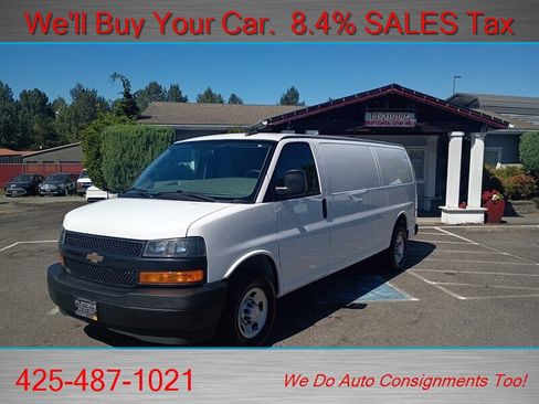 Used 2021 Chevrolet Express 2500 Extended RWD image 1