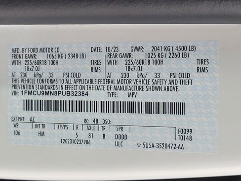 Used 2023 Ford Escape ST-Line w/ Tech Pack #1 image 27