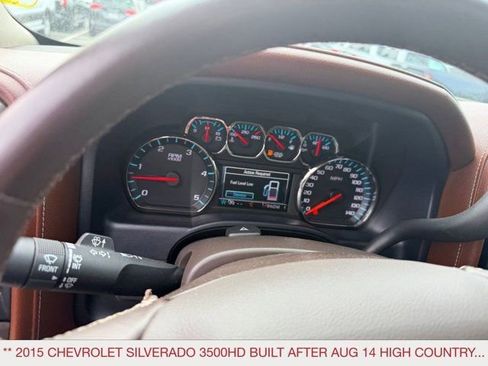 Used 2015 Chevrolet Silverado 3500 High Country w/ Duramax Plus Package AWD/4WD image 25