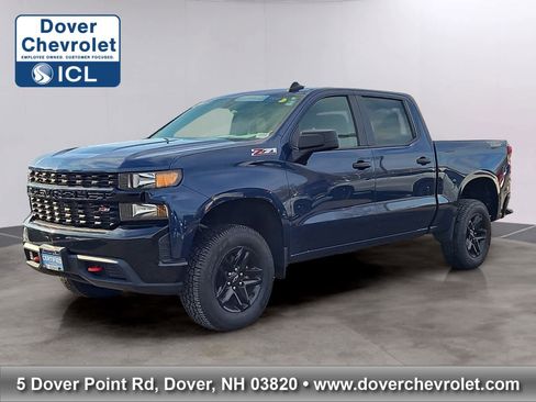 Certified 2022 Chevrolet Silverado 1500 Custom Trail Boss w/ Safety Confidence Package image 1