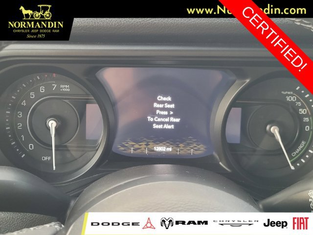 Certified 2025 Jeep Wrangler Unlimited Sport S 4xe AWD/4WD image 8