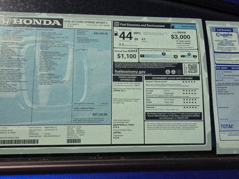 New 2026 Honda Accord Sport image 26