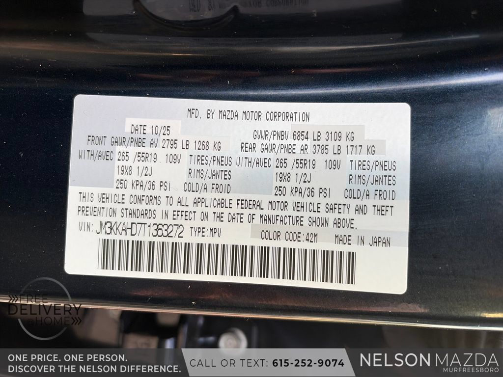 Certified 2026 MAZDA CX-90 3.3 Turbo w/ Select Package AWD/4WD image 30