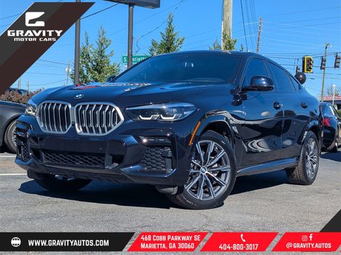Used 2022 BMW X6 xDrive40i w/ M Sport Package image 1