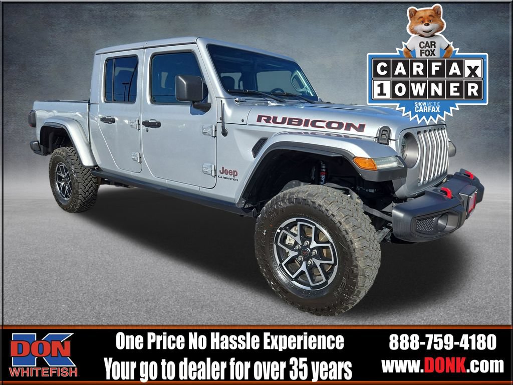 Used 2022 Jeep Gladiator Rubicon w/ LED Lighting Group AWD/4WD 360° Tour