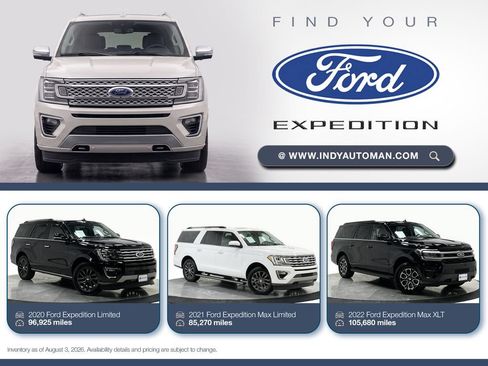 Used 2022 Ford Expedition Max XLT w/ Livery Package AWD/4WD image 18