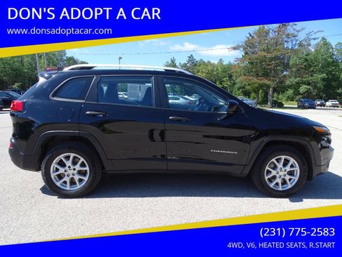 Used 2017 Jeep Cherokee Sport w/ Cold Weather Group AWD/4WD image 1