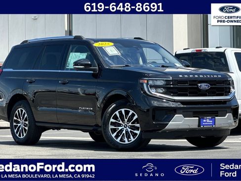 Certified 2025 Ford Expedition Platinum AWD/4WD image 1