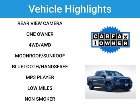 Used 2023 Honda Ridgeline RTL image 3