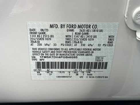 Certified 2023 Ford Explorer XLT w/ Equipment Group 202A RWD image 34
