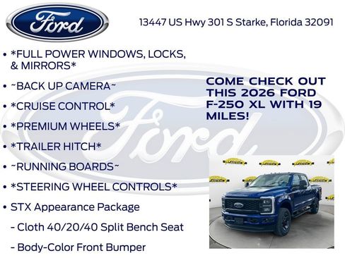 New 2026 Ford F250 XL w/ STX Appearance Package image 10