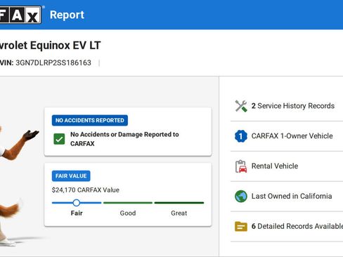 Used 2025 Chevrolet Equinox EV LT w/ Convenience Package FWD image 4