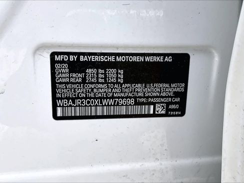 Used 2020 BMW 530i w/ Premium Package RWD image 37